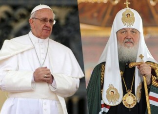 Întâlnire în Cuba dintre Papa Francisc și Patriarhul Kiril al Moscovei pe 12 Februarie 2016