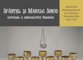 Masa rotundă: „Sfântul și Marele Sinod – expresie a sinodalității Bisericii”, 29.03.2016, ora 17.00