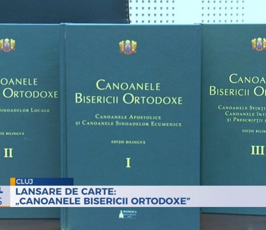 Lansare de carte: „Canoanele Bisericii Ortodoxe”
