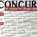 Concurs de Eseuri in Drept Canonic